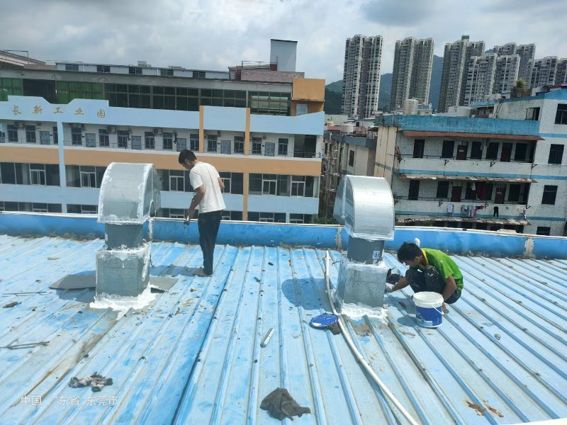 中站钢结构屋面涂料维修方法